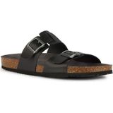 Geox Heren U Ghita B Slide Sandaal, zwart, 44 EU, zwart, 44 EU