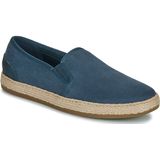 Geox - Pantelleria A - Espadrille Wedge Sandaal - Donkerblauw - 41 EU