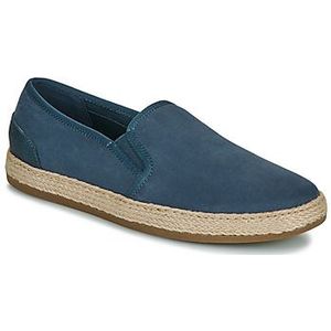 Geox - Pantelleria A - Espadrille Wedge Sandaal - Donkerblauw - 41 EU