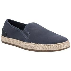 Geox Heren U Pantelleria A Espadrille Wedge Sandaal, marineblauw, 47 EU