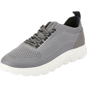 Geox, Heren, Schoenen, Grijs, Maat: 45 EU Vinyl,