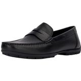 Geox Heren U Moner W 2FIT D Moccasin, zwart, 39 EU, zwart, 39 EU
