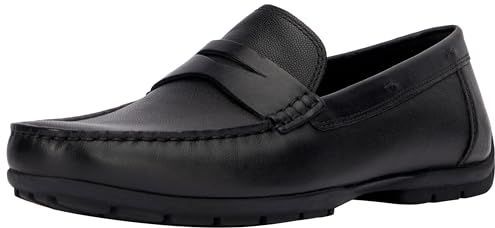 Geox Heren U Moner W 2FIT D Moccasin, zwart, 39 EU, zwart, 39 EU