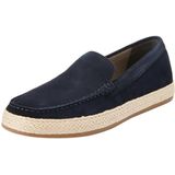 Ademende loafers Pantelleria GEOX. Leer materiaal. Maten 43. Blauw kleur