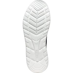 Geox - Portello - Sneakers - Blauw - Nubuck-effect en Stof