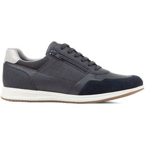 Sneakers met rits Avery GEOX. Polyester materiaal. Maten 43. Blauw kleur