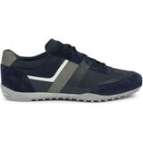 Geox - U45T5A 02211 - Sneakers - Blauw - Suède en Polyester