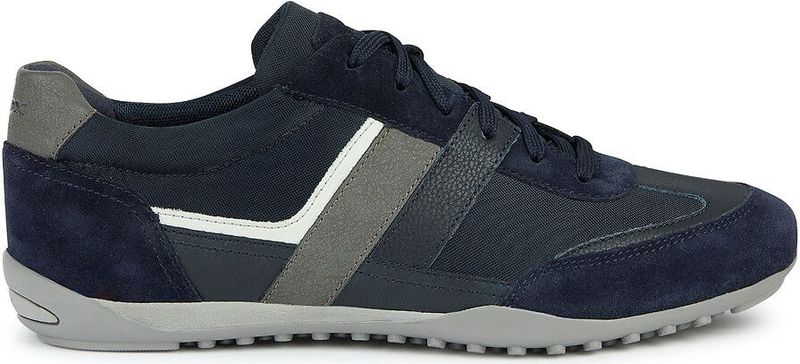 Geox - U45T5A 02211 - Sneakers - Blauw - Suède en Polyester