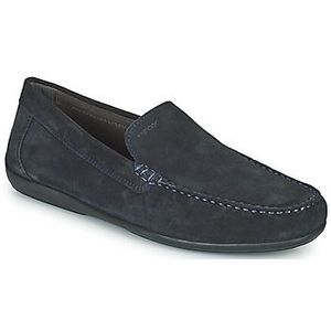 Geox - U450wb00022 - Loafers - Zwart - Suède