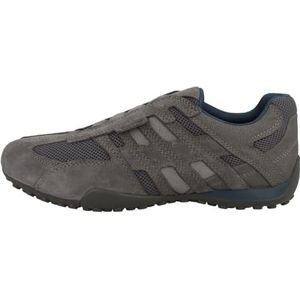 Geox Uomo Snake B Sneakers voor heren, DK Stone/Grey, 42 EU, donkergrijs (dark stone grey), 42 EU