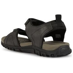 Sandalen Geox Uomo Sandal Strada U4524B 000ME C9999 Schwarz