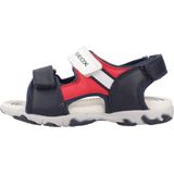 GEOX - B S.FLAFFEE B - Sandalen - Blauw/Rood - Hoogwaardig Materiaal