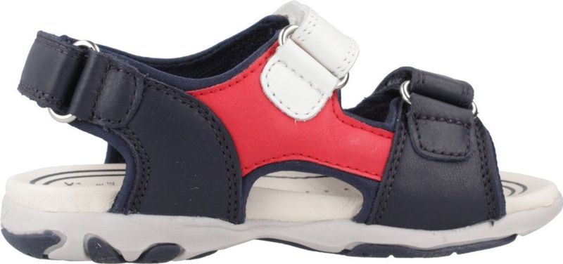 GEOX - B S.FLAFFEE B - Sandalen - Blauw/Rood - Hoogwaardig Materiaal