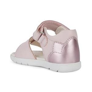 Geox Alul Girl B Sandalen voor babymeisjes, Lt Rose Zilver, 24 EU