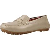 Geox - Kosmopolis - Damesloafers - Lichtgoud - Ademend en Antislip