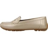 Geox - Kosmopolis - Damesloafers - Lichtgoud - Ademend en Antislip