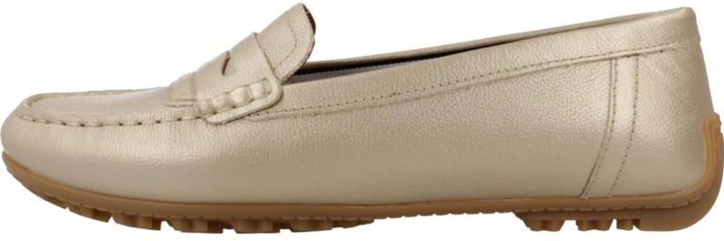 Geox - Kosmopolis - Damesloafers - Lichtgoud - Ademend en Antislip