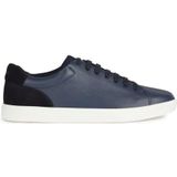 Geox - Avola Sneakers - Blauw - Rundleder/Suède/Polyester - TPR Zool