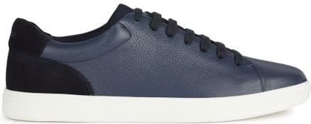 Geox - Avola Sneakers - Blauw - Rundleder/Suède/Polyester - TPR Zool