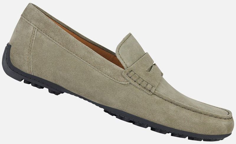 GEOX KOSMOPOLIS + GRIP Loafers - Saliegroen - Suède