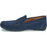 GEOX KOSMOPOLIS + GRIP - HEREN Loafers - MARINEBLAUW - SUÈDE
