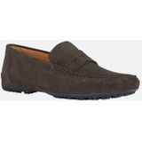 GEOX KOSMOPOLIS + GRIP - Loafers - Donkerbruin - Suède
