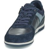 Geox U Renan B Sneakers voor heren, marineblauw, 43 EU, Donkerblauw, 43 EU