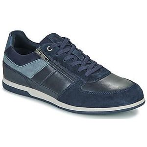 Geox U Renan B Sneakers voor heren, marineblauw, 44 EU, Donkerblauw, 44 EU