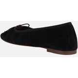 GEOX MARSILEA Ballerina's - ZWART - Suède en Textiel