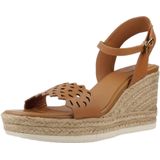 Geox - Ponza A - Espadrilles - Cognac - Hakhoogte 8,5 cm