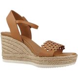 Geox - Ponza A - Espadrilles - Cognac - Hakhoogte 8,5 cm