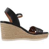 GEOX - D PONZA - Sandalen - Zwart - Yute - D45GVA 00043