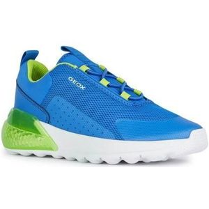 Geox J Activart Illuminus Sneakers voor jongens, blauw, 35 EU