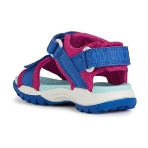 Geox J Borealis Girl A Sandalen voor meisjes, dk royal cyclamen, 37 EU