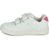 Geox - J Skylin Girl A - Sneakers - Wit Fuchsia - 30 EU