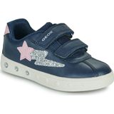 Geox - J Skylin Girl A - Sneakers - Navy Pink - 27 EU