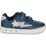 Geox - J Skylin Girl A - Sneakers - Navy Pink - 27 EU