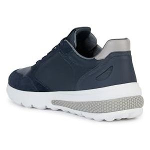 Geox - U Spherica Actif - Sneakers - Navy Blauw - Leer/Rubber