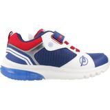 Geox - J CIBERDRON - Sneaker - Blauw/Rood - Ademend