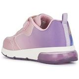 Geox J SPACECLUB Girl A Sneaker, roze/LT Prune, 28 EU, Roze Lt Prune, 28 EU