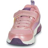 GEOX - Spaceclub - Sneakers - Roze - Polyester - Sportswear