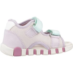 Geox Baby meisje B Iupidoo Gir sandaal, roze lilac, 19 EU