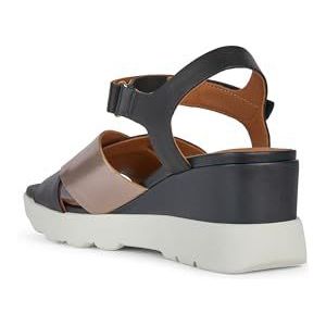 Geox, Schoenen, Dames, Zwart, 39 EU, Spherica Wedges