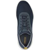 Geox - Monreale Sneakers - Blauw - Synthetisch - Ademend