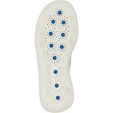 Geox - Stijlvolle Platte Sandalen - Beige - Leer - Ademend - Verstelbare Bandjes