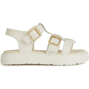 Geox J Kodette Gir Sandalen voor meisjes, Lt Ivory, 31 EU