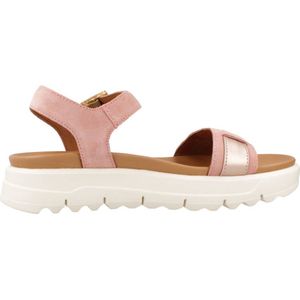 Geox D Xand 2.1s A Sandalen voor dames, Dk Skin