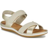 Geox  D SANDAL VEGA  sandalen  dames Beige