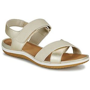 Geox  D SANDAL VEGA  sandalen  dames Beige