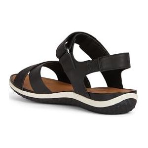 GEOX Dames Vega Sandalen Zwart